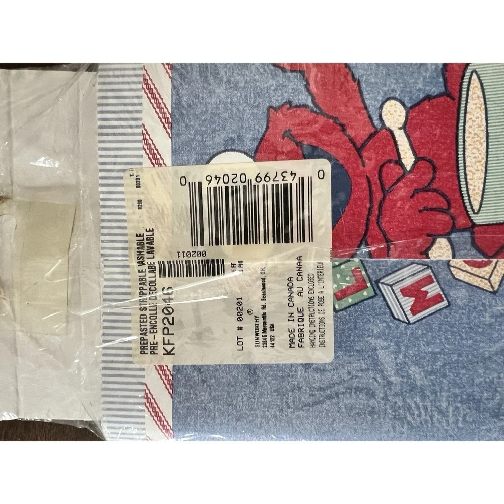Sesame Street Elmo Wallpaper Border 5 yd Roll Lot of 4 Imperial Sunworthy‎ 2000